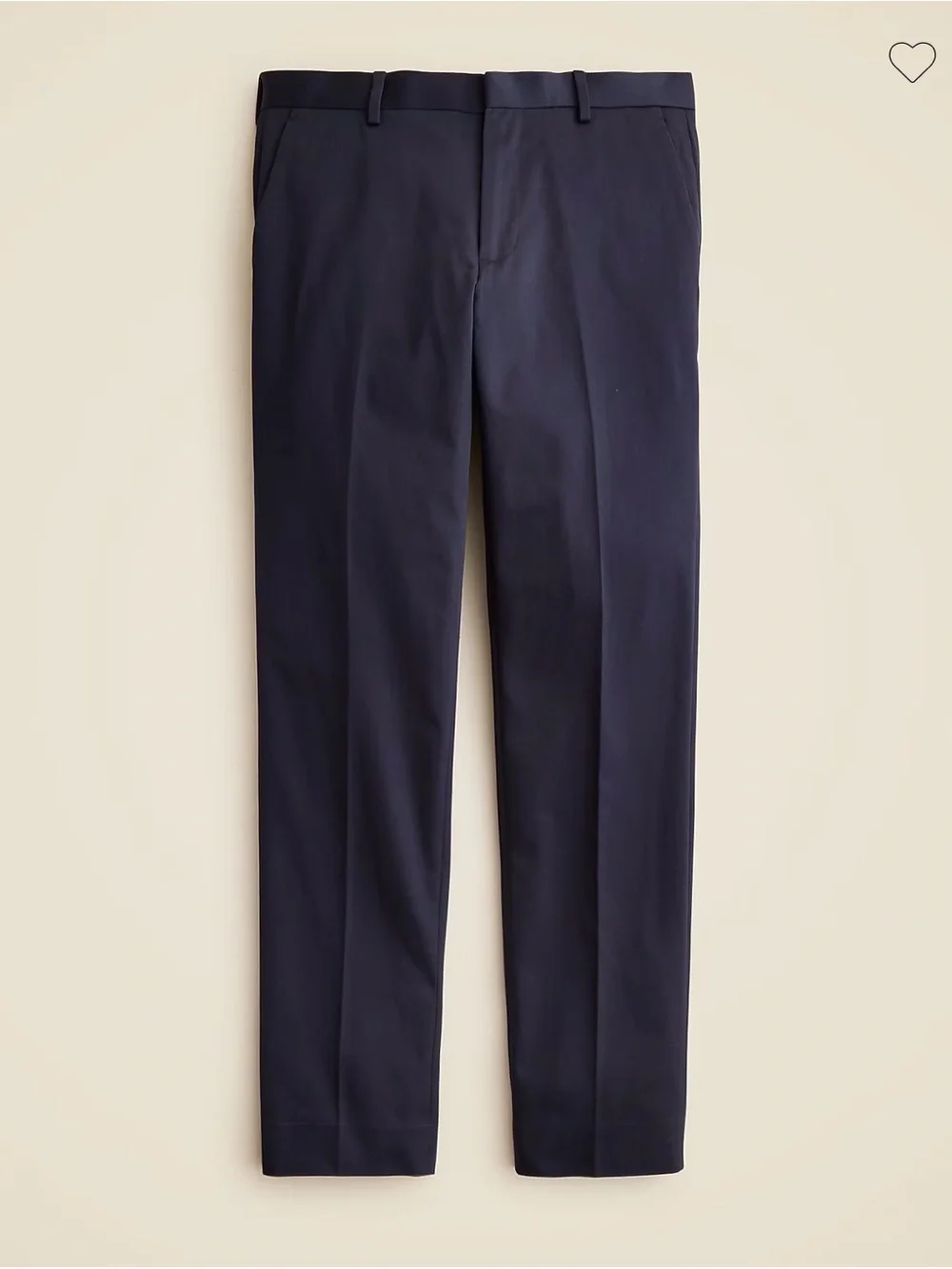 J.Crew Navy Ludlow Slim-fit Suit Pant in Japanese Cotton Chino Size 30 x 30 NWT
